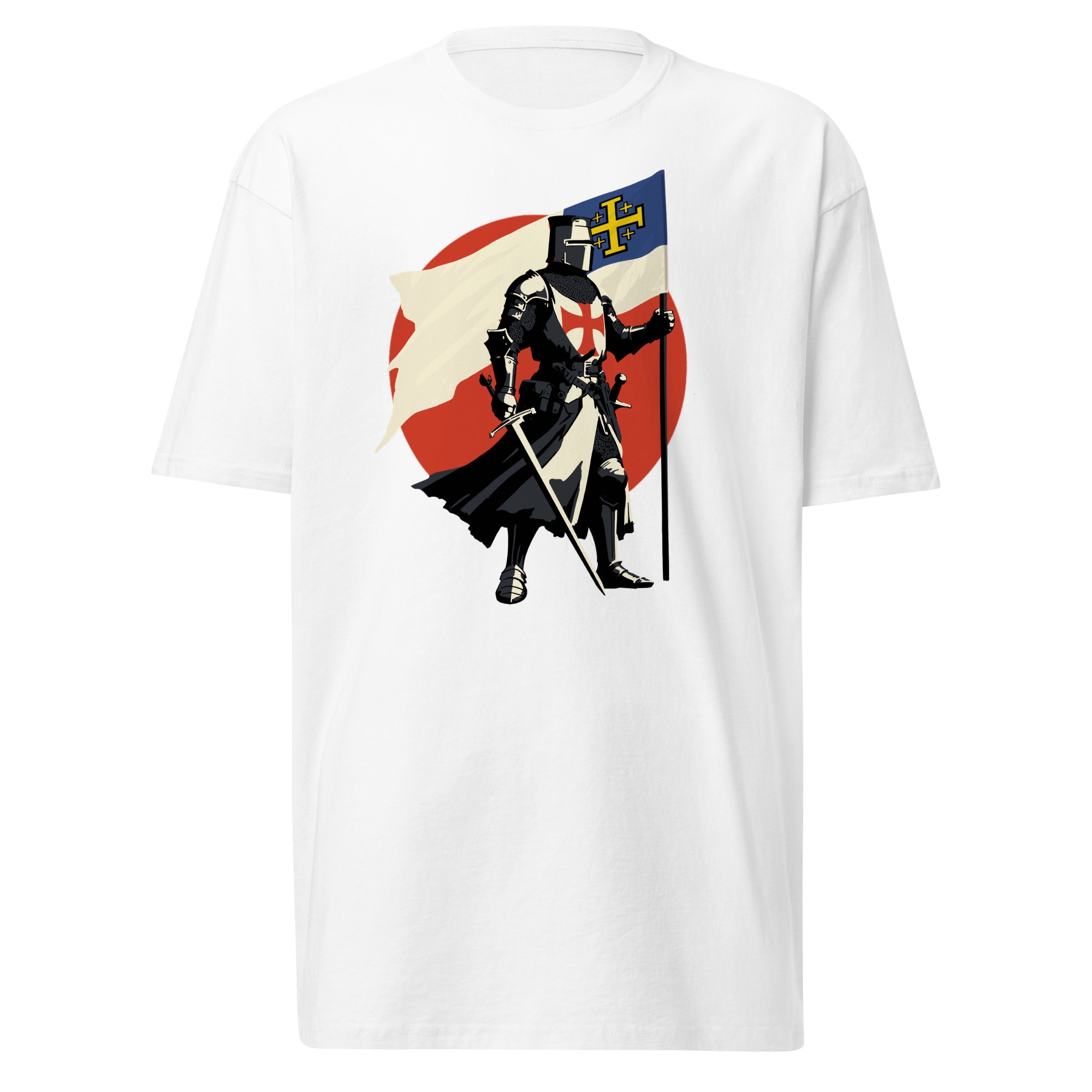 Jerusalem Crusader T-Shirt - White
