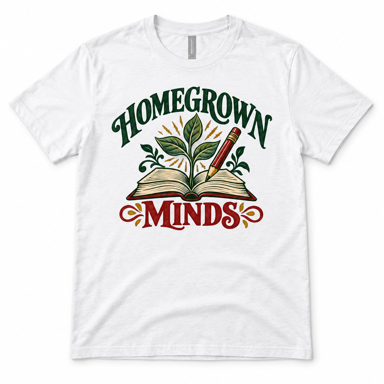 Homegrown Minds Homeschool T-Shirt