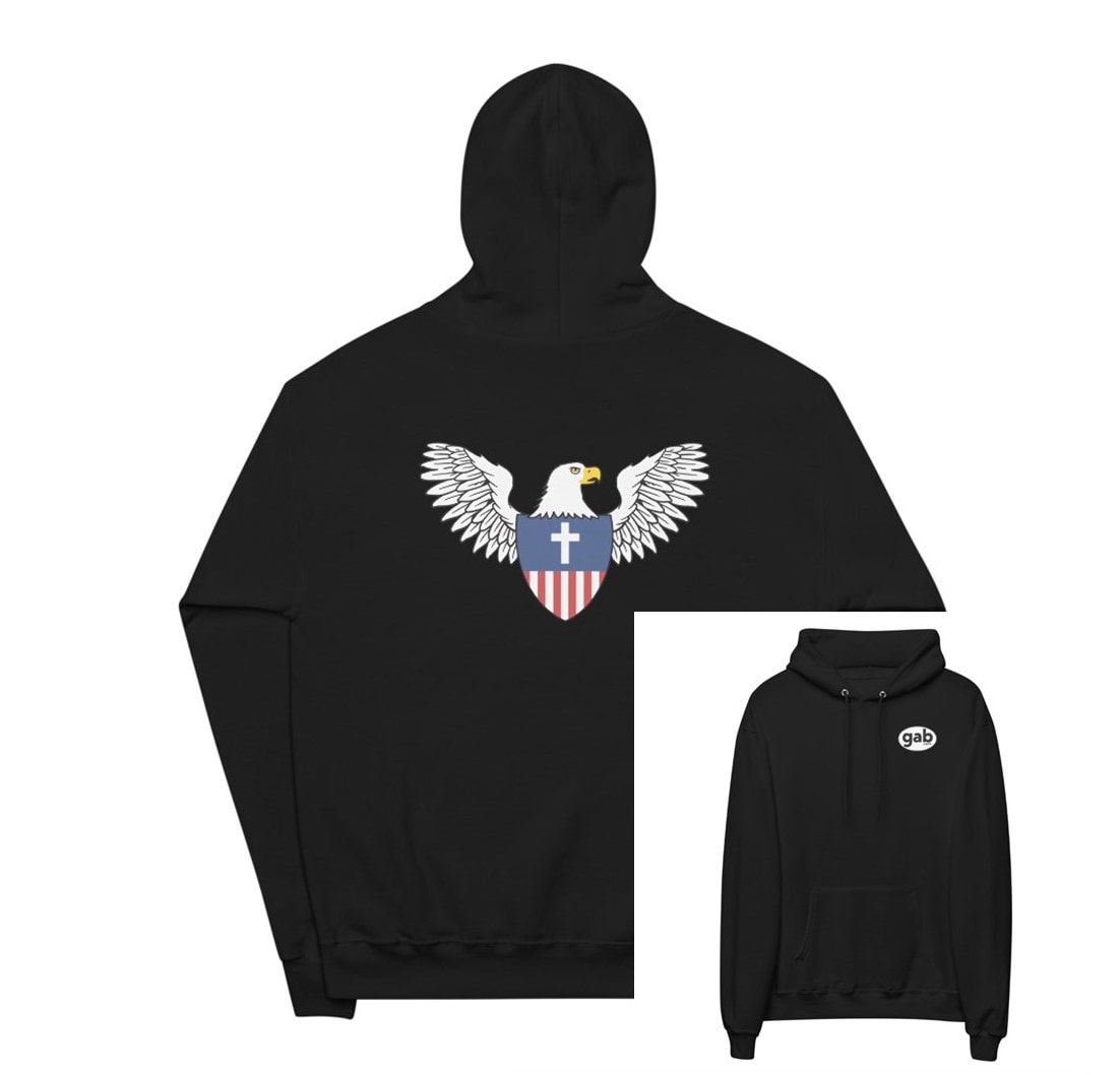 AMDG Crusader Shield Fleece Hoodie