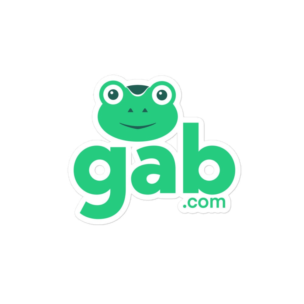Gabby & Gab.com Sticker