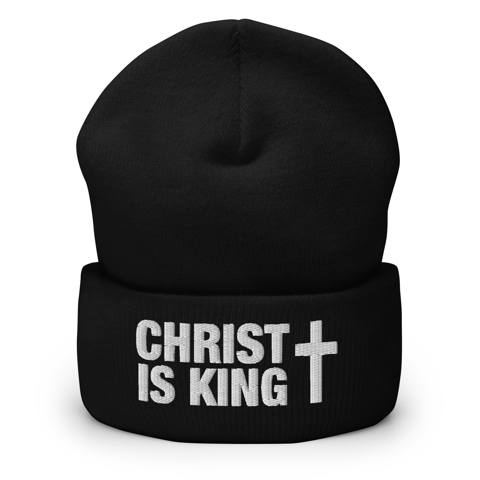 Christ Is King Cross Beanie