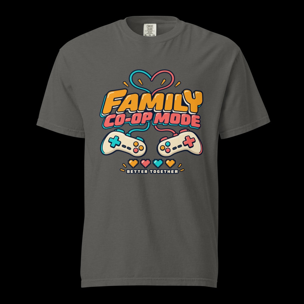 Family Co-op Mode T-Shirt - Pepper - front