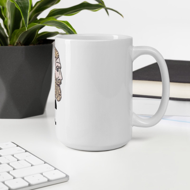 No. Chad Meme Mug - White