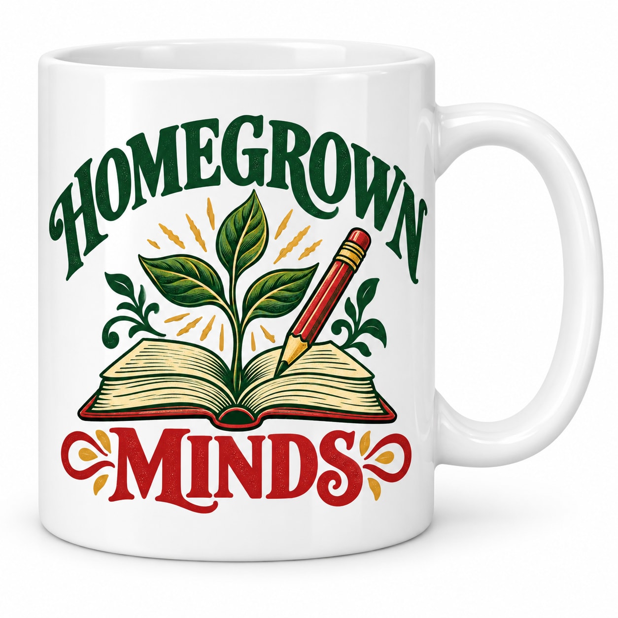 Homegrown Minds Homeschool Mug
