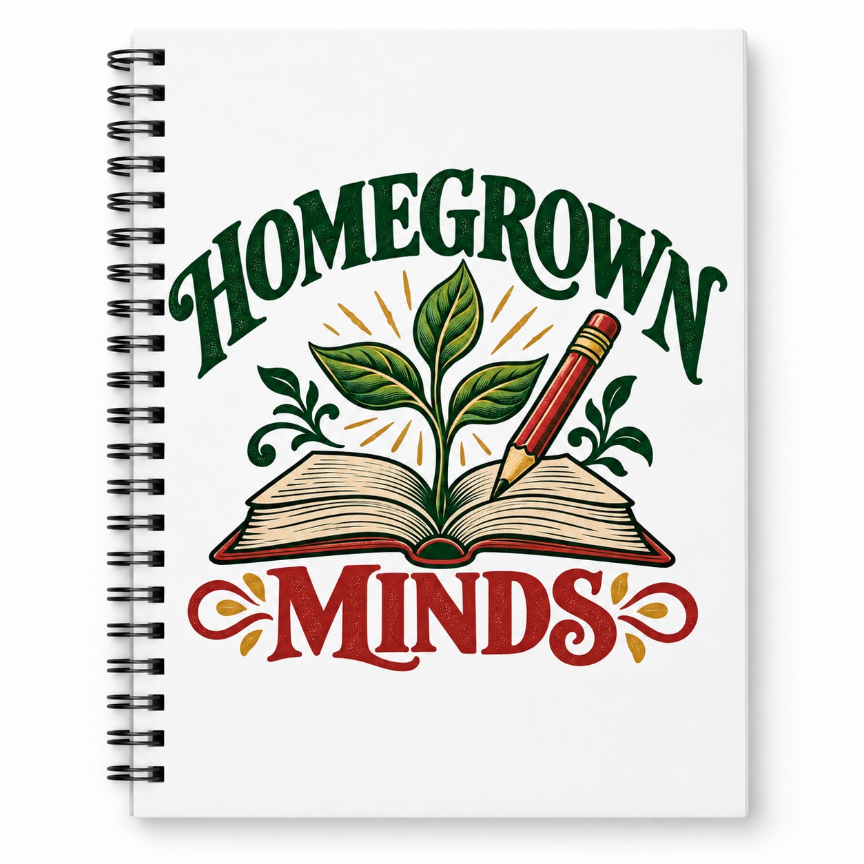 Homegrown Minds Homeschool Notebook