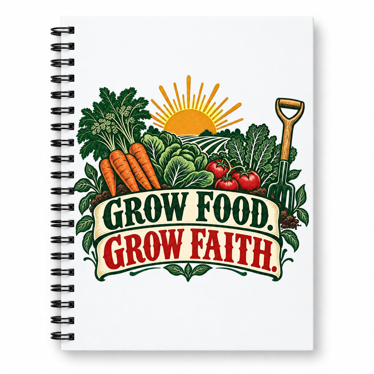 Grow Food, Grow Faith Homesteading Notebook