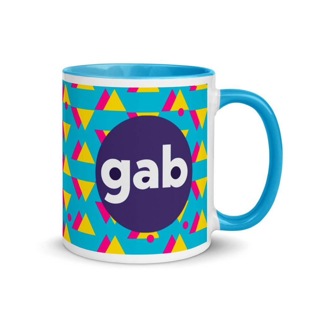 Retro Memphis Gab Mug