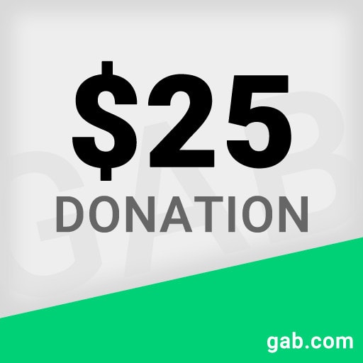 $25 Gab Donation