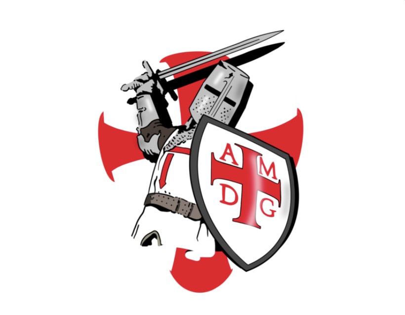 For the Greater Glory of God Sticker