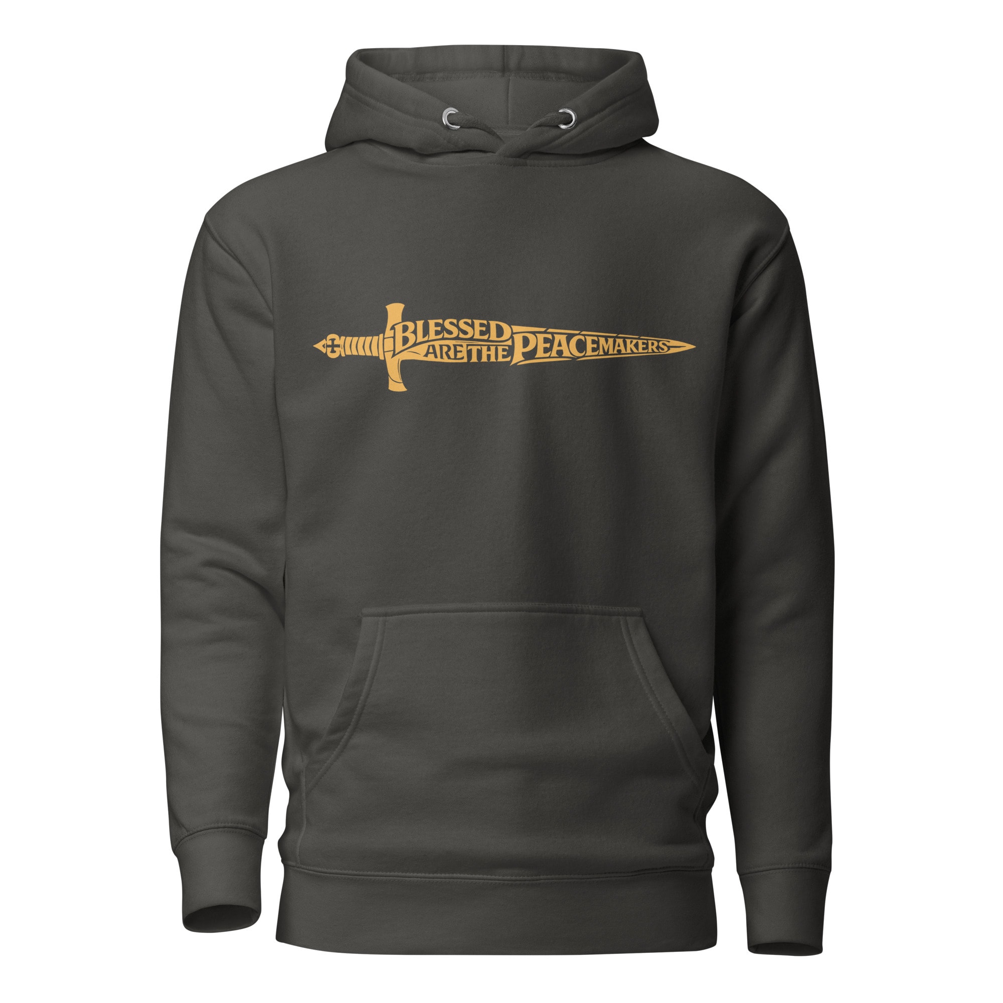 Blessed Are the Peacemakers Sword Hoodie