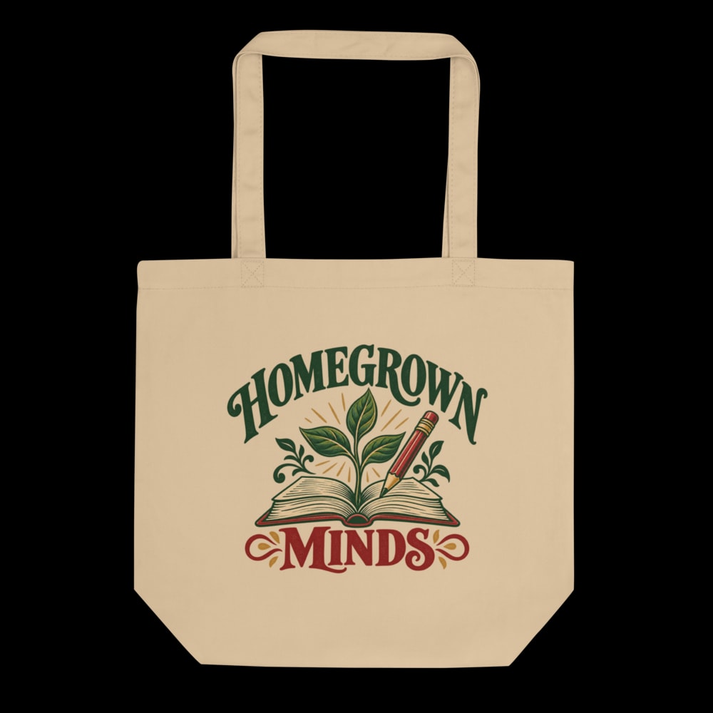 Homegrown Minds Homeschool Tote Bag