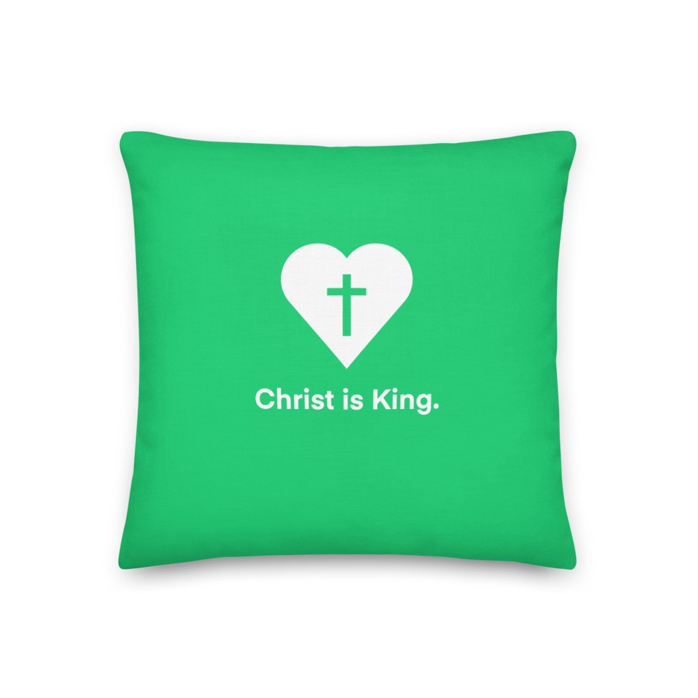Christ is King Pillow
