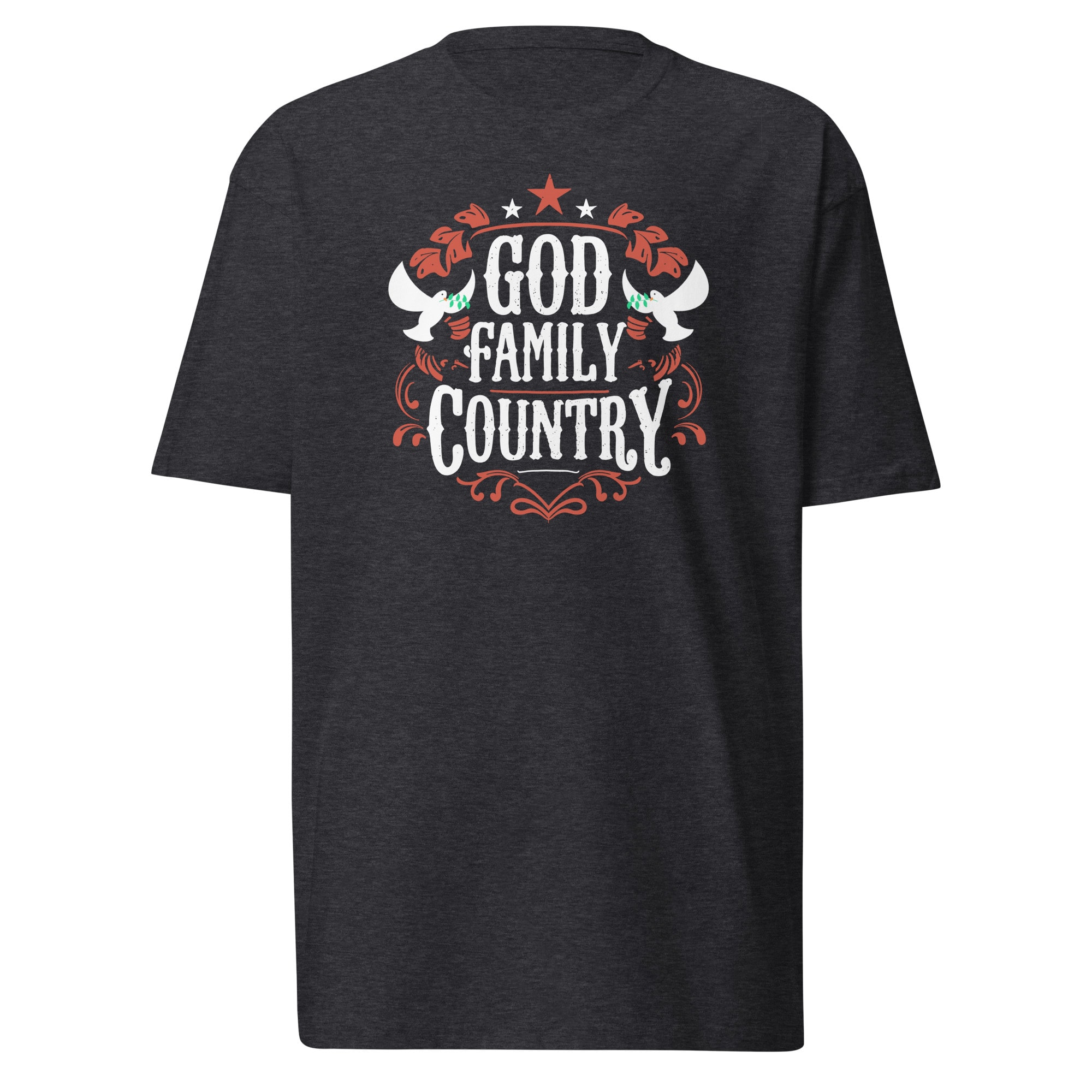 God Family Country Dove Crest T-Shirt