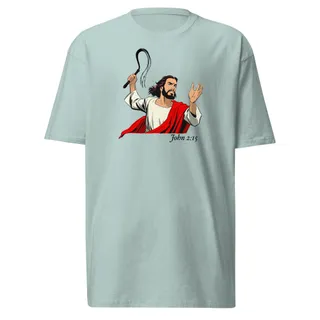 John 2:15 T-Shirt - Agave