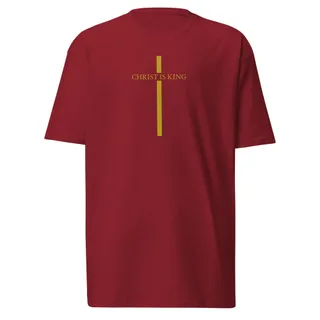 Kingdom Cross T-Shirt - Brick Red