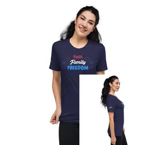 Faith Family Freedom Women's T-Shirt
