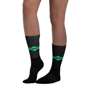 Gab Stripe High Socks
