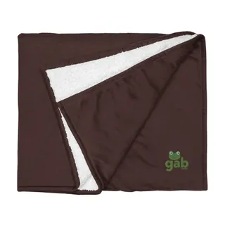 Premium Sherpa Blanket - Brown