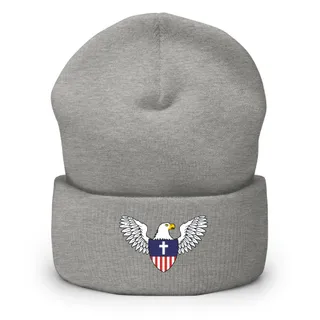 Eagle Christian Nationalist Beanie