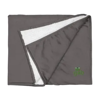 Premium Sherpa Blanket - Grey