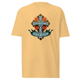 If You Want Peace, Prepare For War T-Shirt - Gold