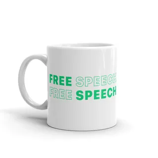 Free Speech Mug