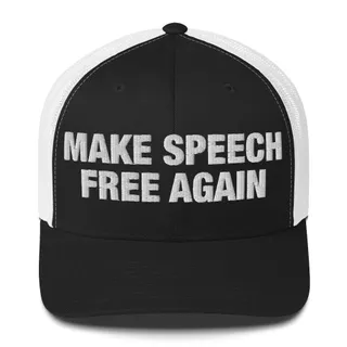 Make Speech Free Again Trucker Hat