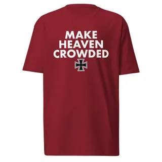 Make Heaven Crowded T-Shirt - Brick Red
