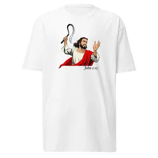 John 2:15 T-Shirt - White