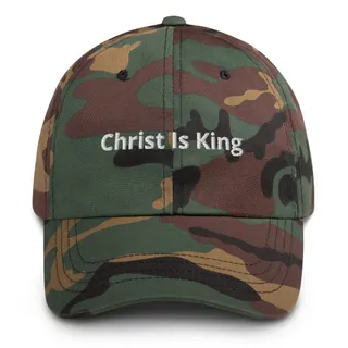 Christ is King Dad hat - Camo