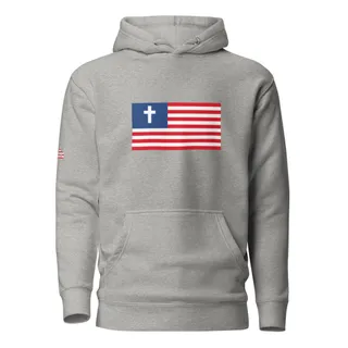 Christian Nationalist Hoodie - Grey