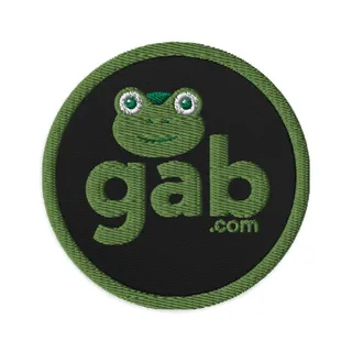 Gabby Gab.com Embroidered Patch