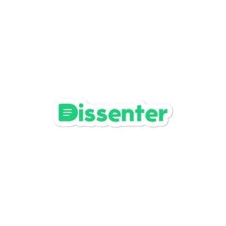 Dissenter Gab Sticker
