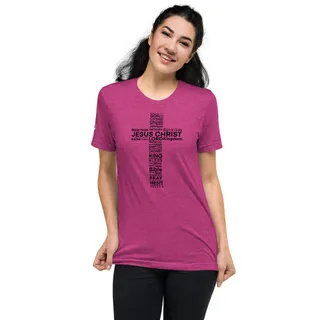 Cross Women's T-Shirt - Pink