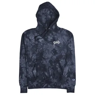 Gab.com Unisex Champion Tie-Dye Hoodie
