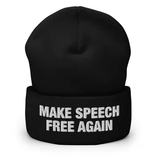 Make Speech Free Again Beanie