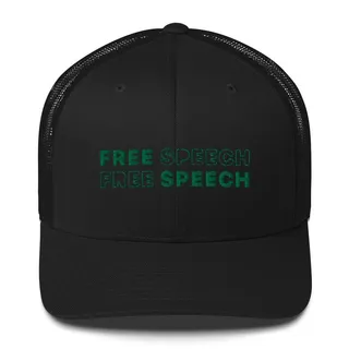 Free Speech Mesh Trucker Cap